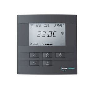  Thermostat Radio pour régulation Anthracite - Présent dans les PACK et KIT REGUL - 400x400px